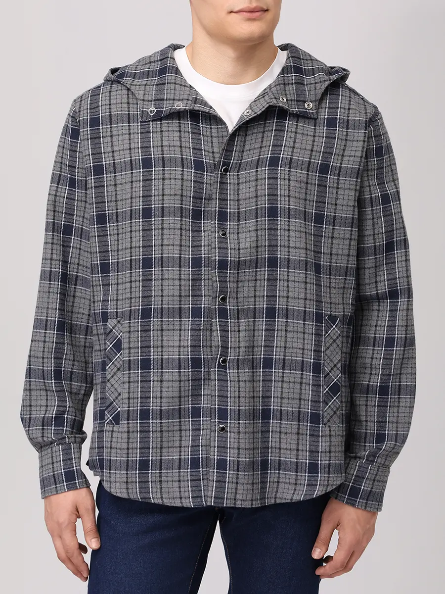 Рубашка Relax Fit хлопковая Bullet