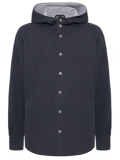 Рубашка Relax Fit хлопковая Bullet ZMANI