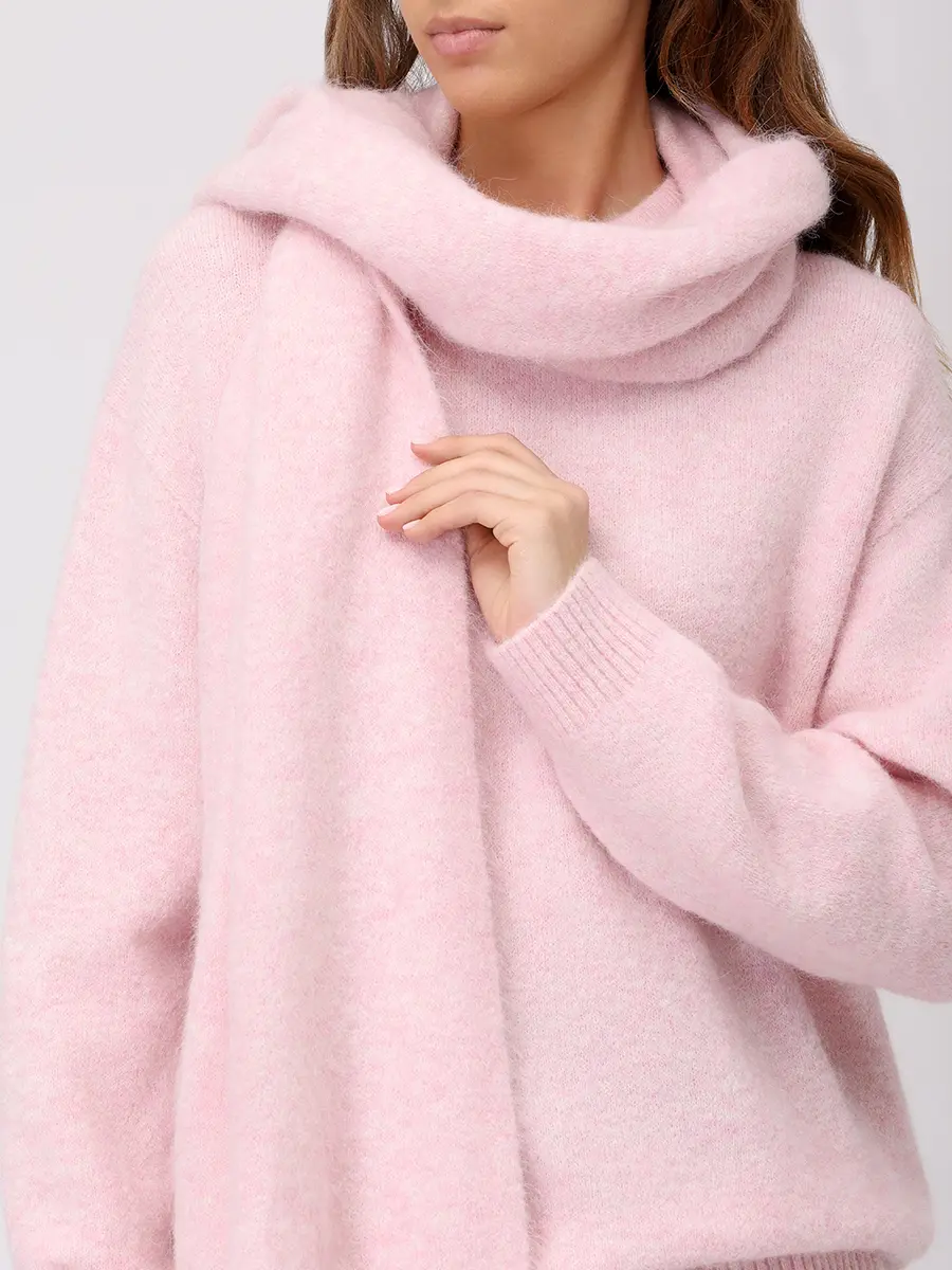 Палантин из шерсти альпака