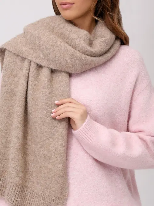 Палантин из шерсти альпака MONLAVV