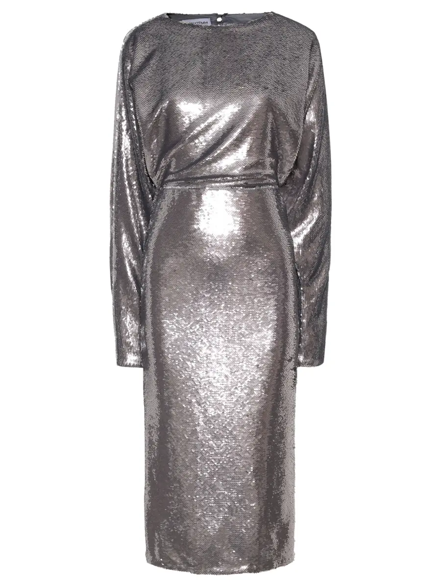 Платье с пайетками