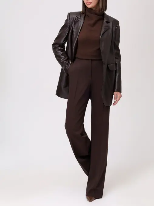 Пиджак Bruni из экокожи PHATEMM