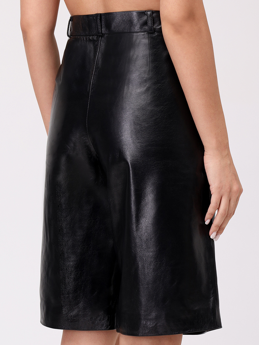 Бермуды Adele кожаные