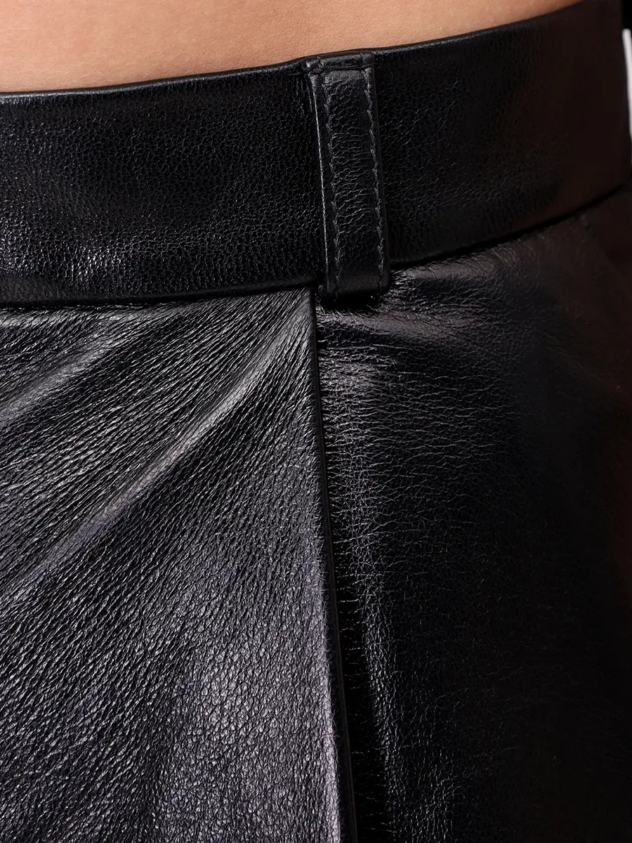 Бермуды Adele кожаные