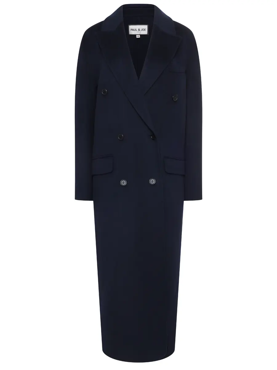 Пальто шерстяное