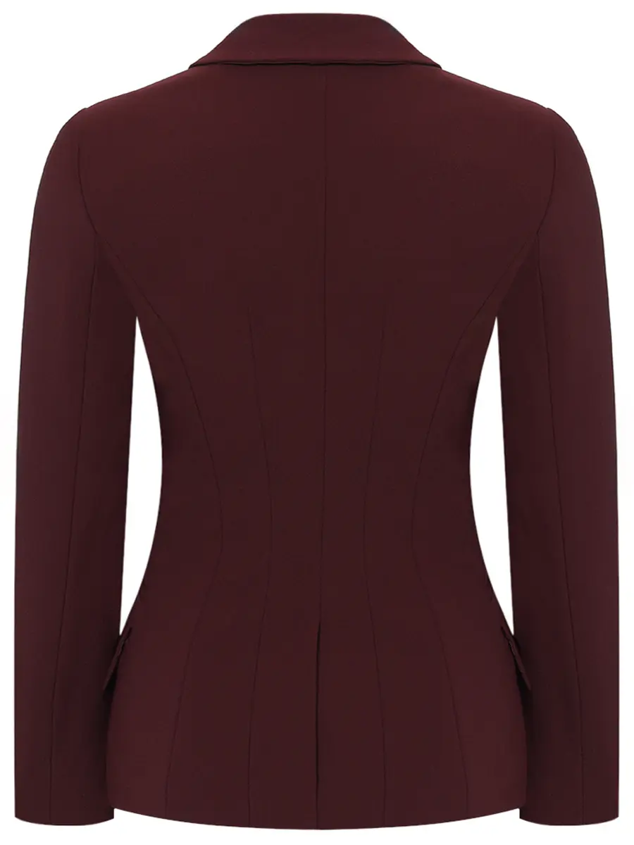 Жакет однотонный