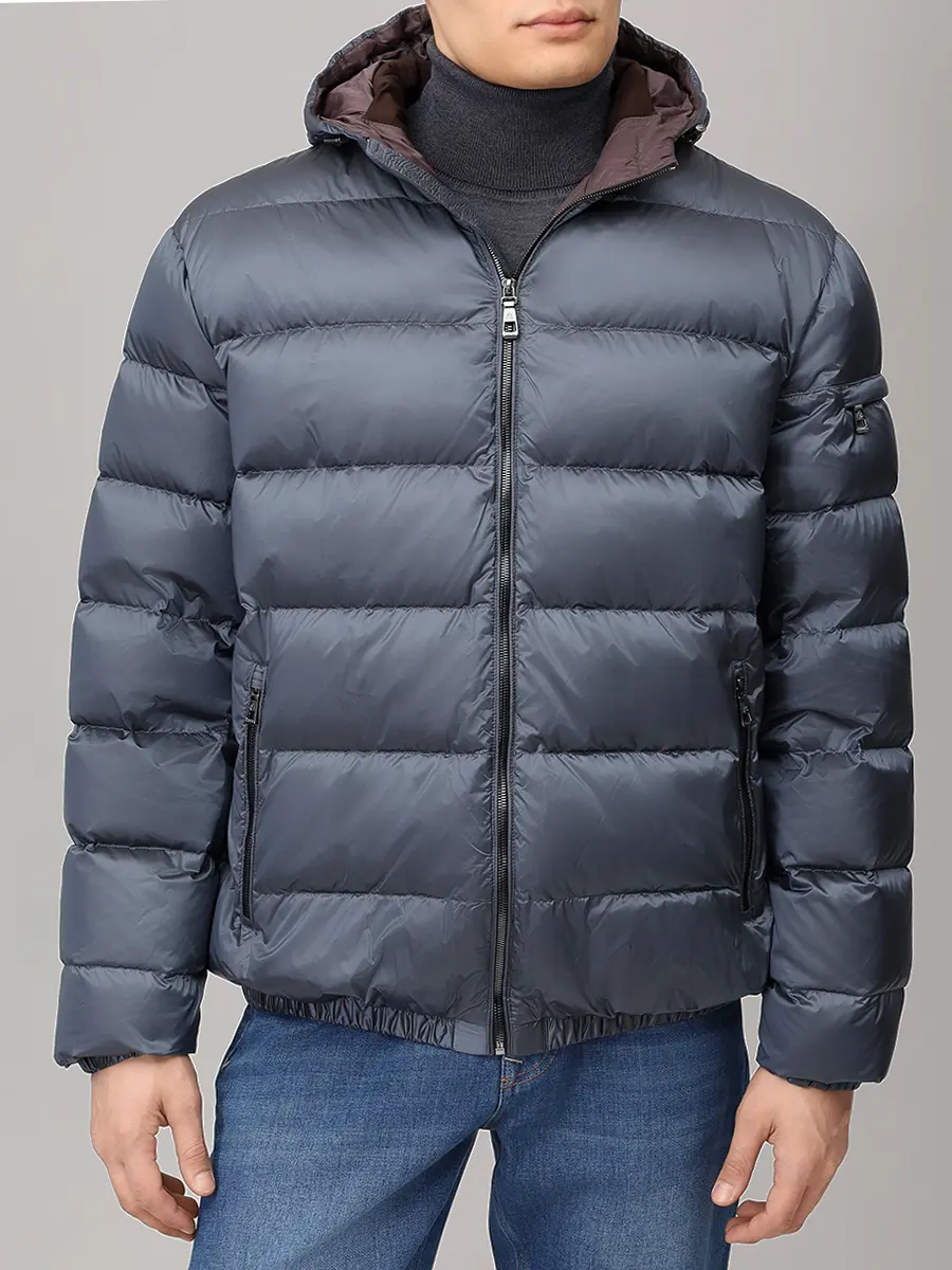 Пуховик стеганый