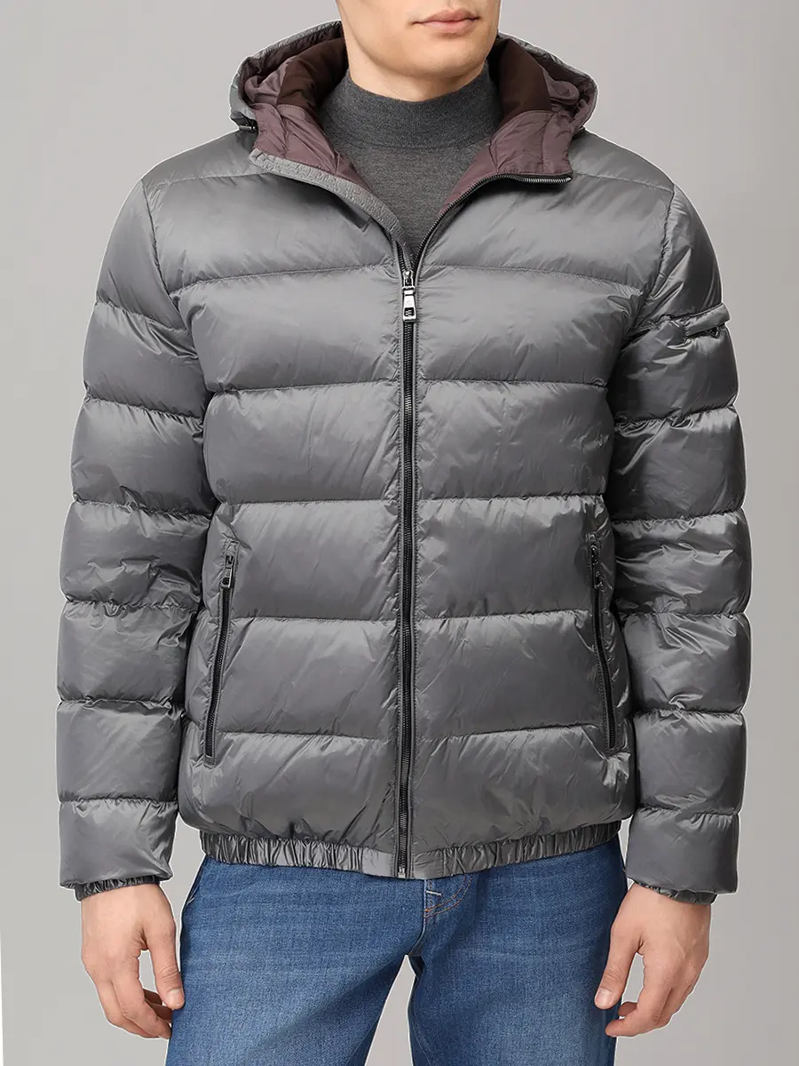 Пуховик стеганый