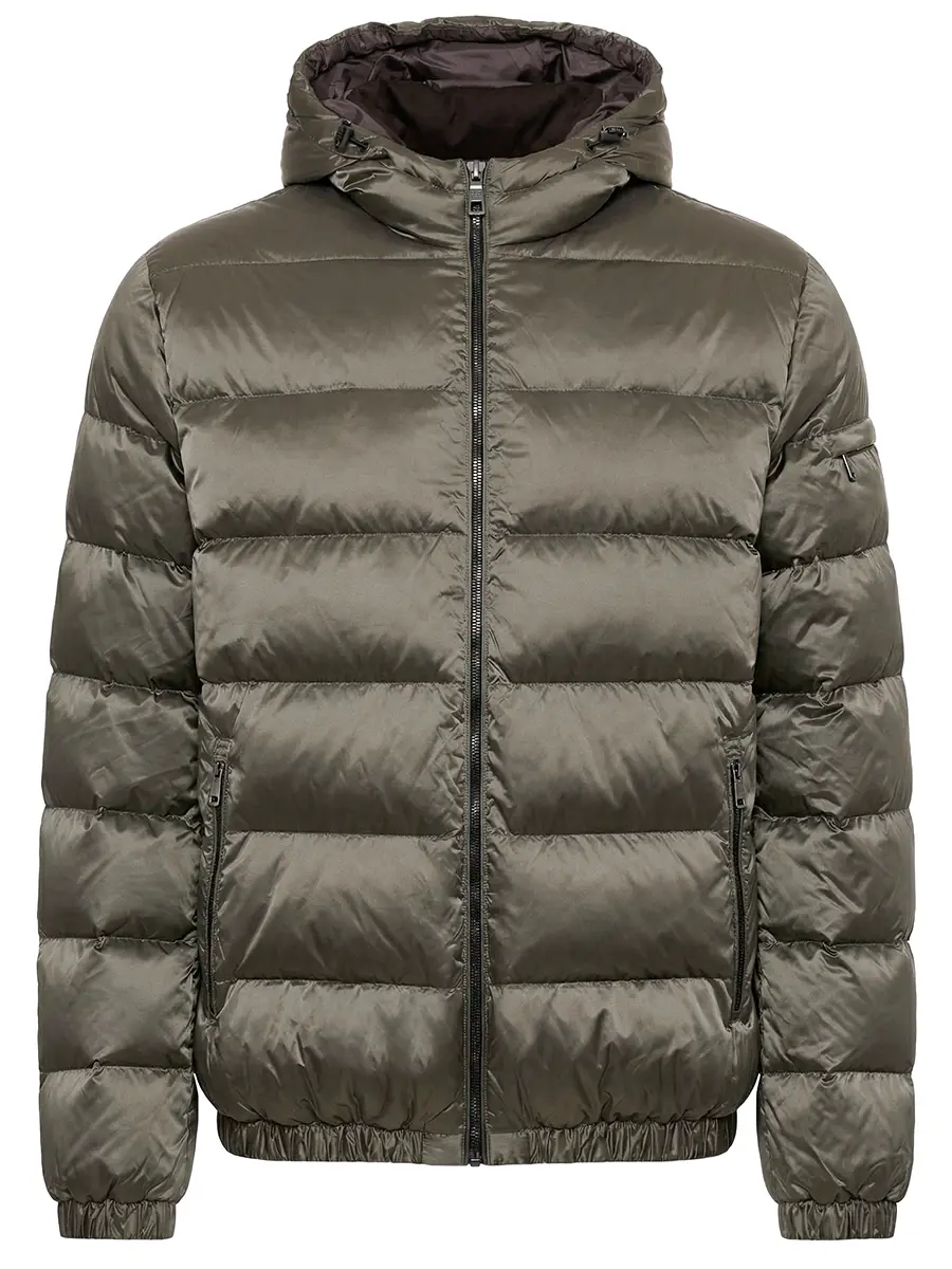 Пуховик стеганый