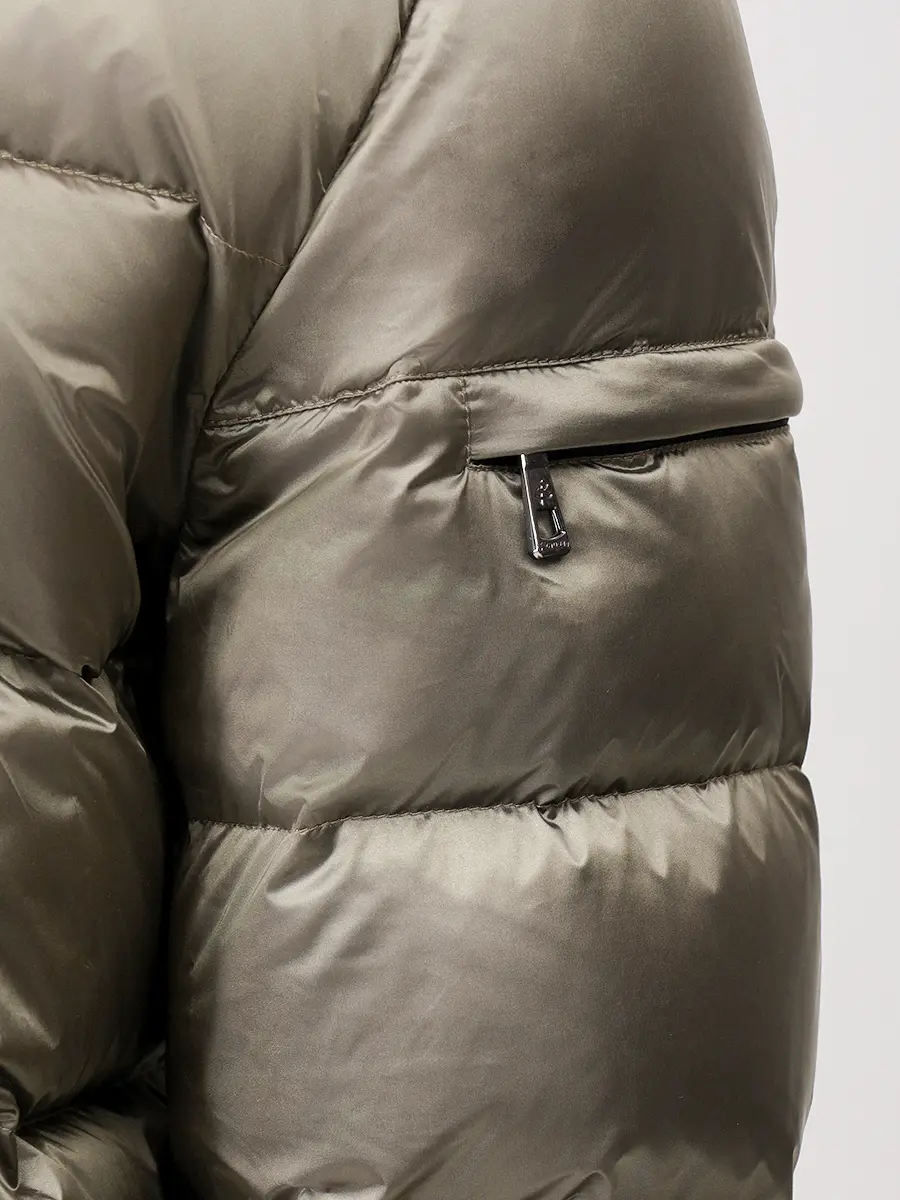 Пуховик стеганый