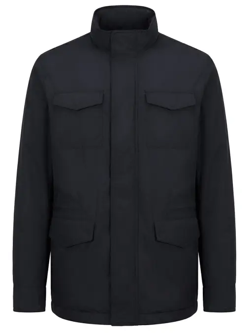 Пуховик однотонный BAURELI R