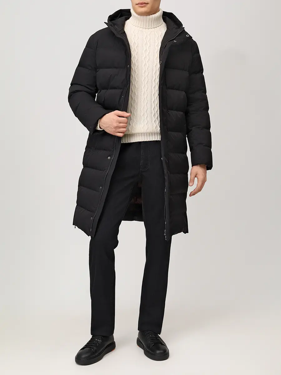 Пуховик стеганый