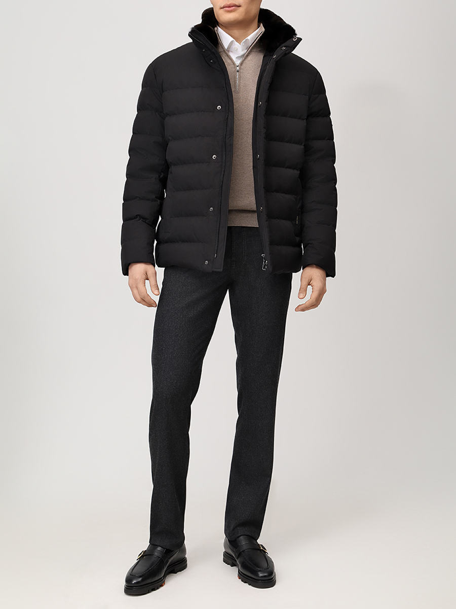 Пуховик стеганый