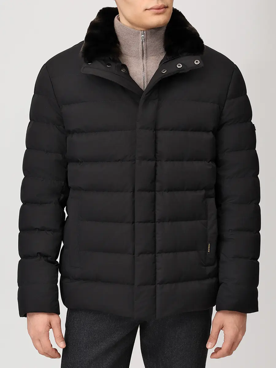 Пуховик стеганый