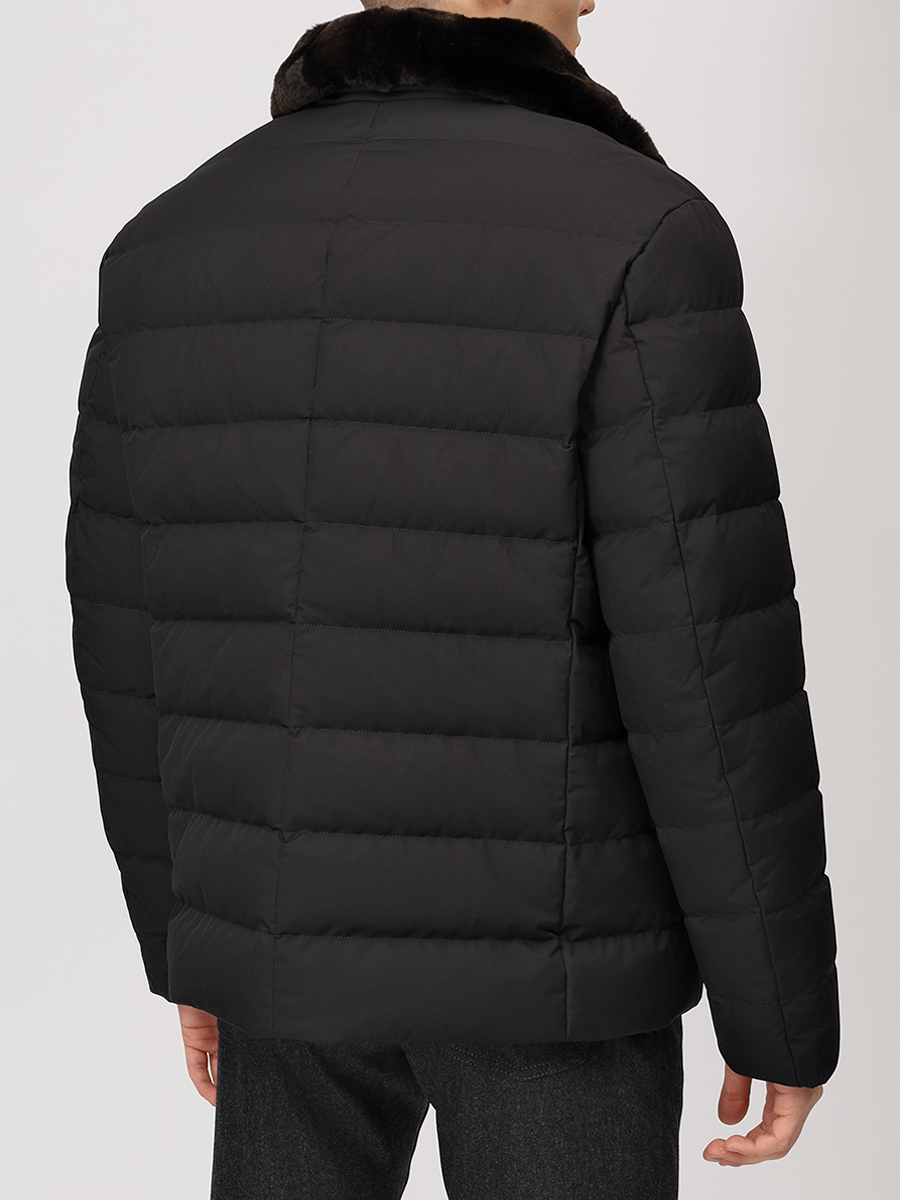 Пуховик стеганый