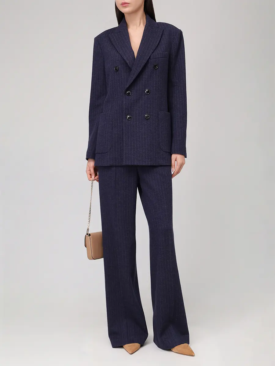 Костюм из шерсти и хлопка