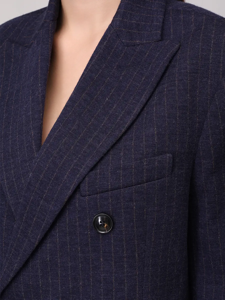 Костюм из шерсти и хлопка