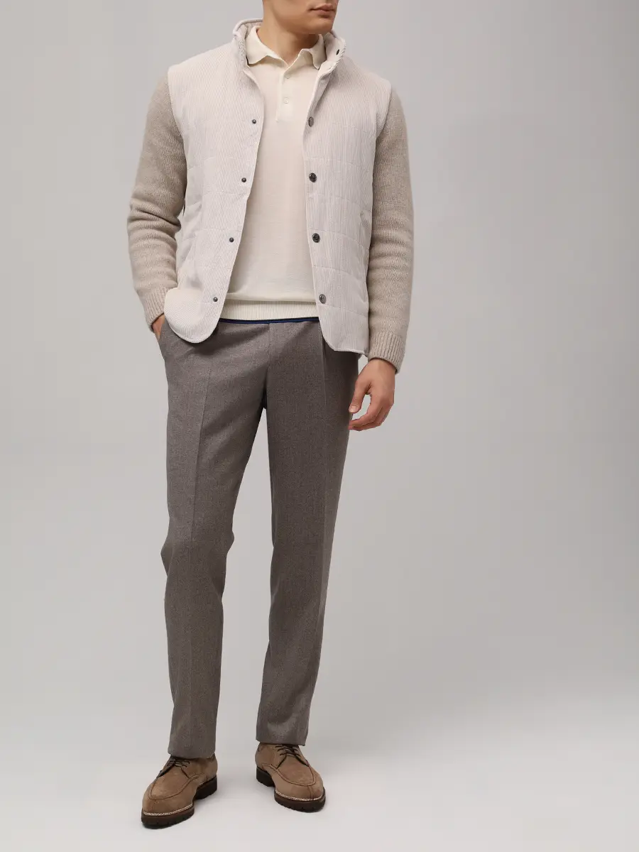 Поло из кашемира и шерсти