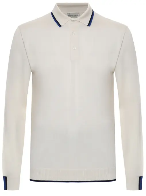 Поло из кашемира и шерсти SUIT FACTORY