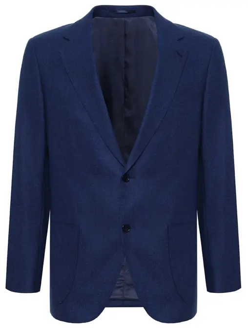 Пиджак из шелка и шерсти SUIT FACTORY