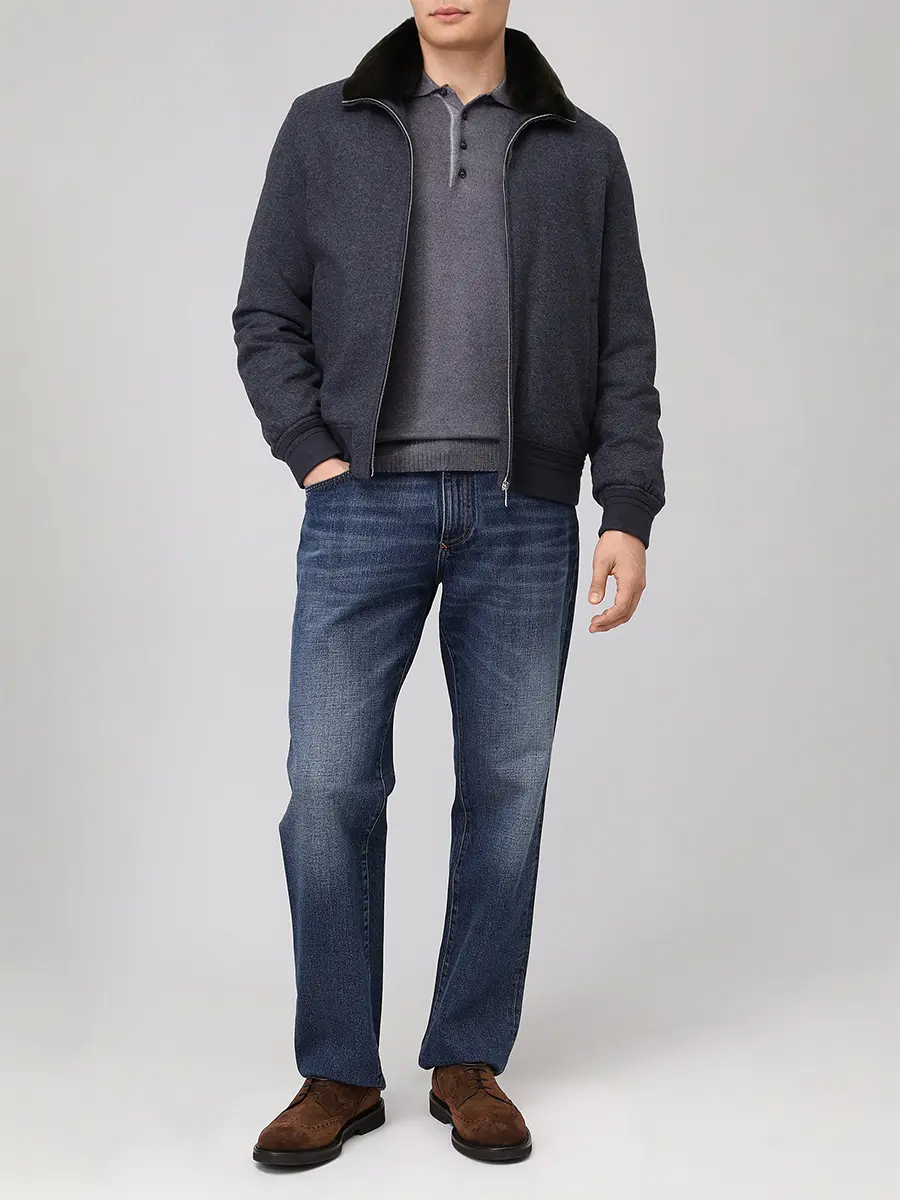 Поло из шерсти