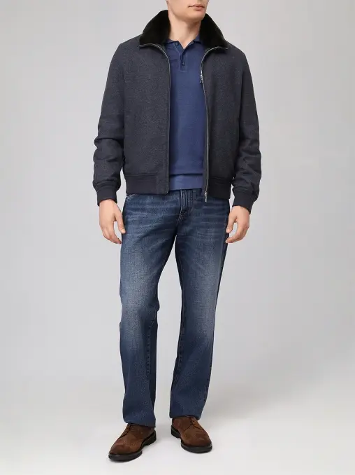 Поло из шерсти SUIT FACTORY