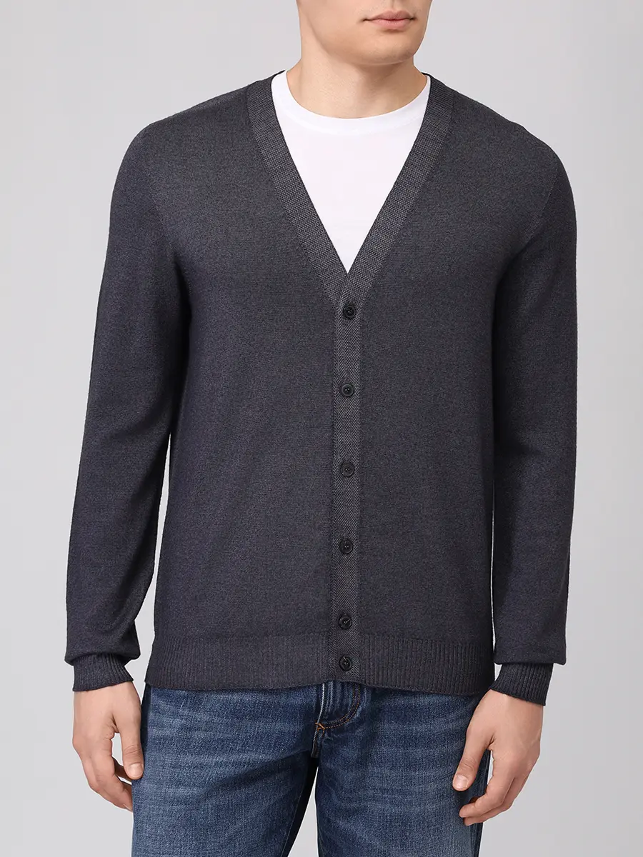 Кардиган шерстяной