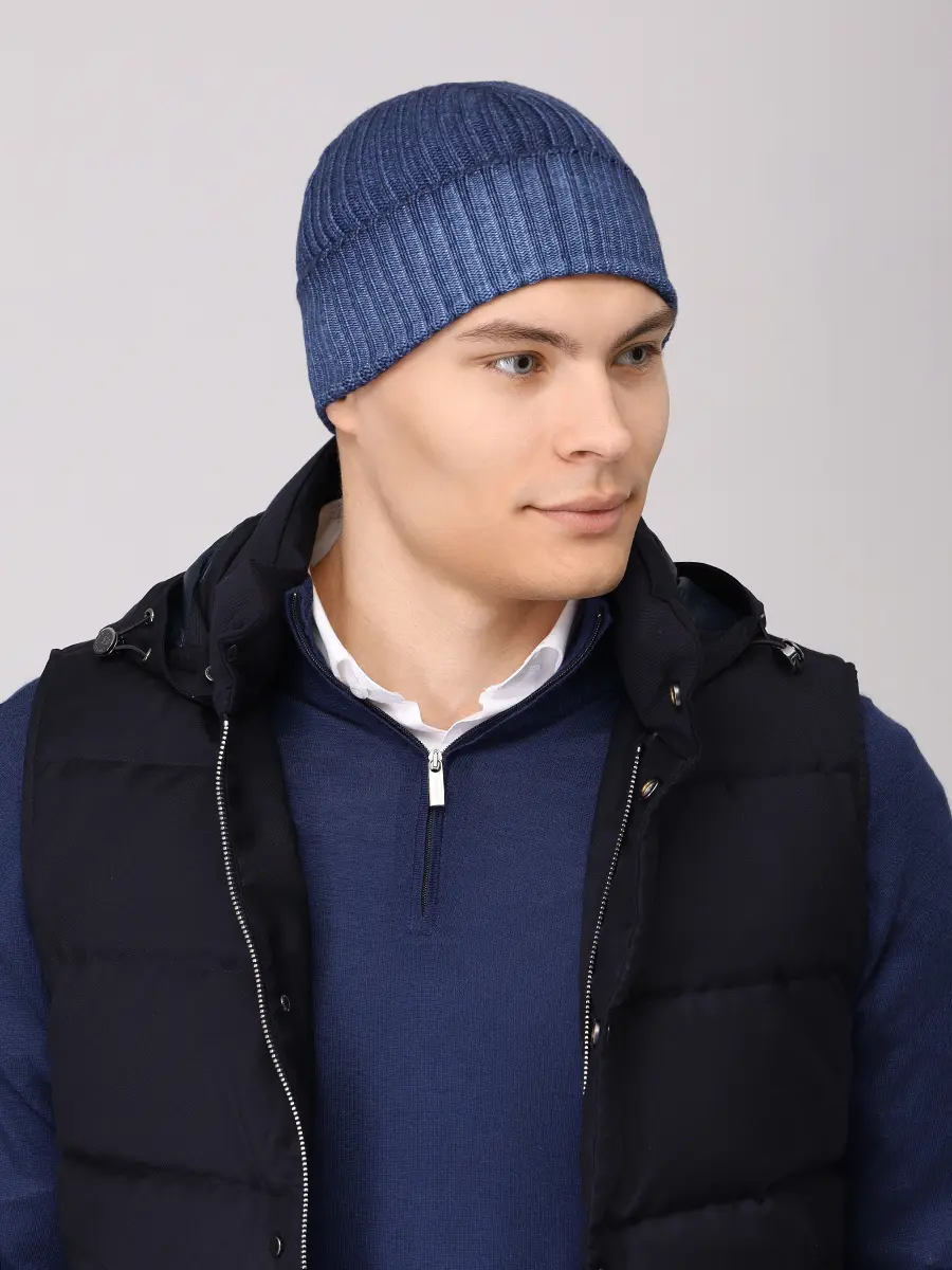 Шапка шерстяная