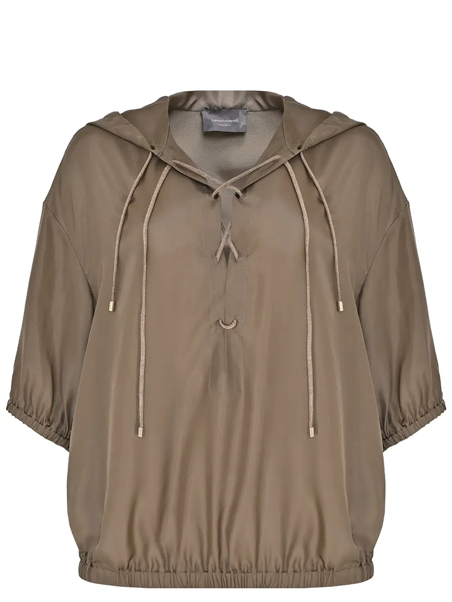 Блуза шелковая