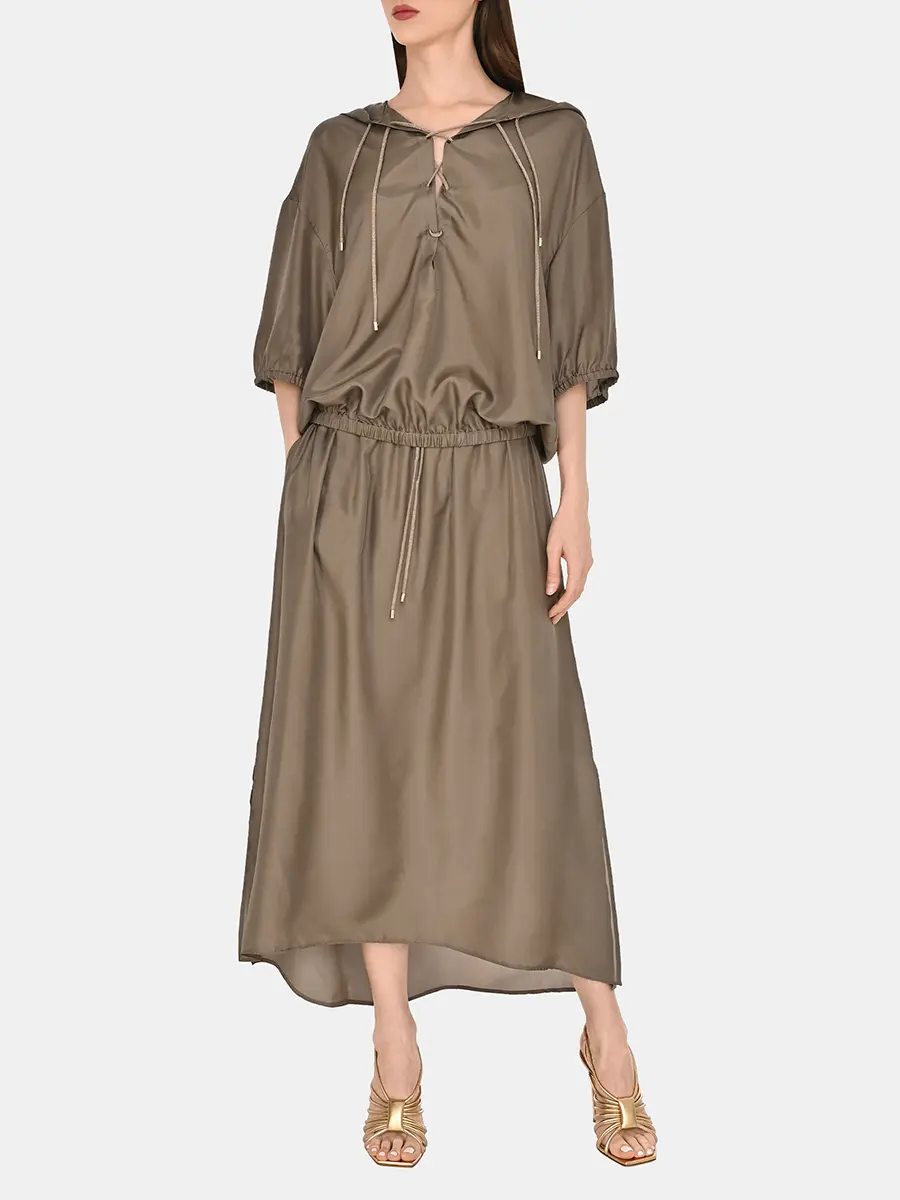 Блуза шелковая