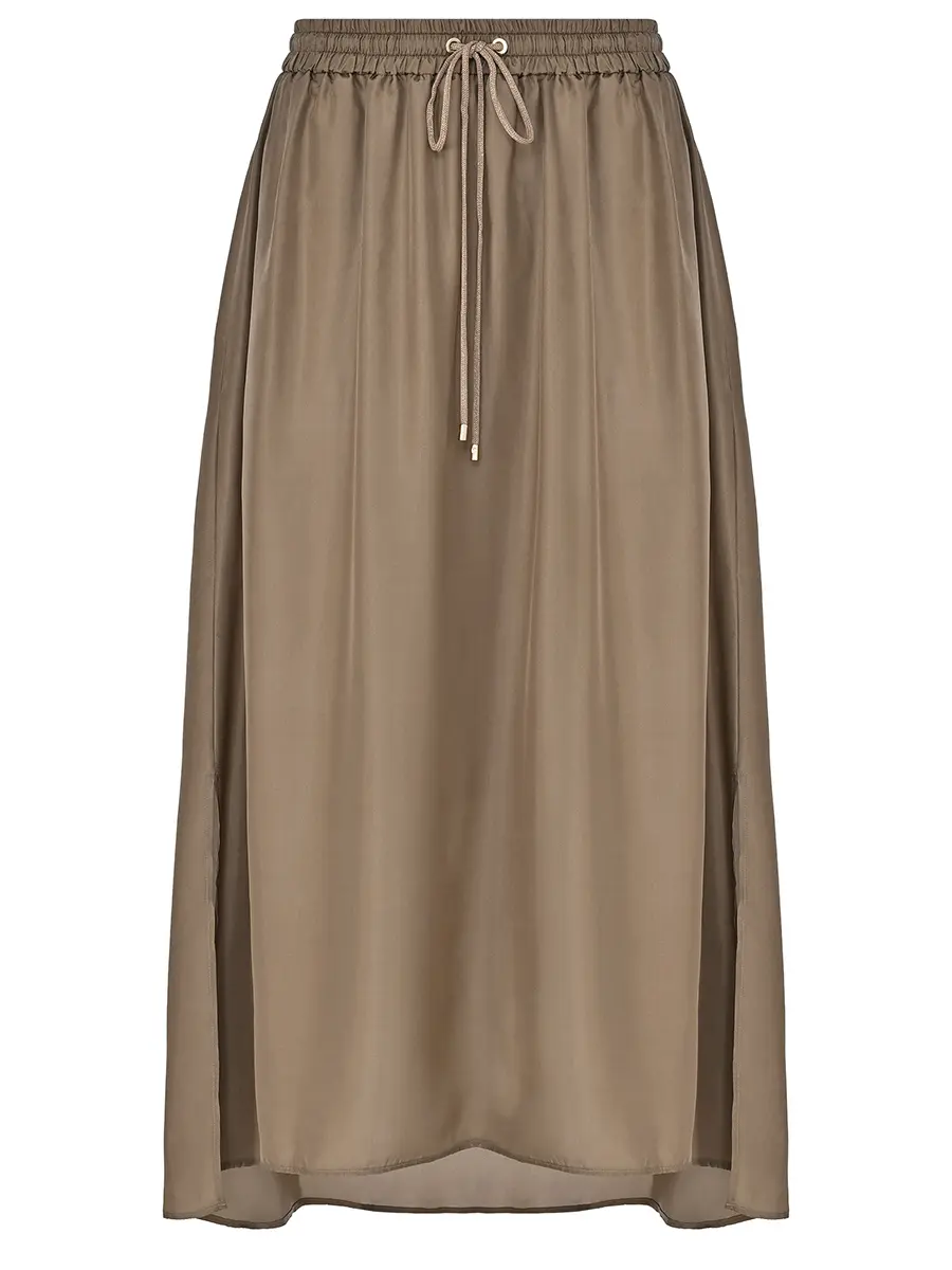 Юбка шелковая