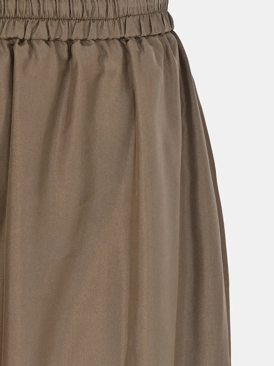 Юбка шелковая