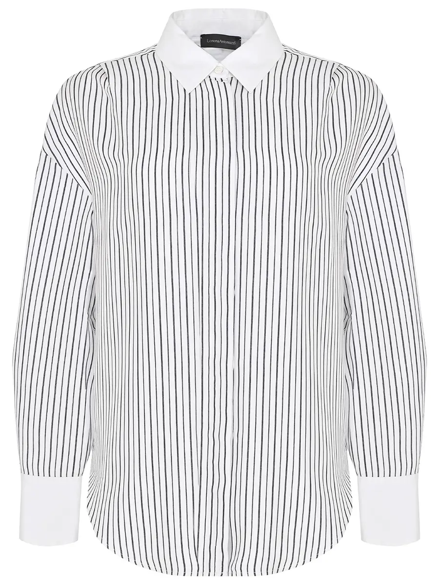 Блуза из вискозы и шелка