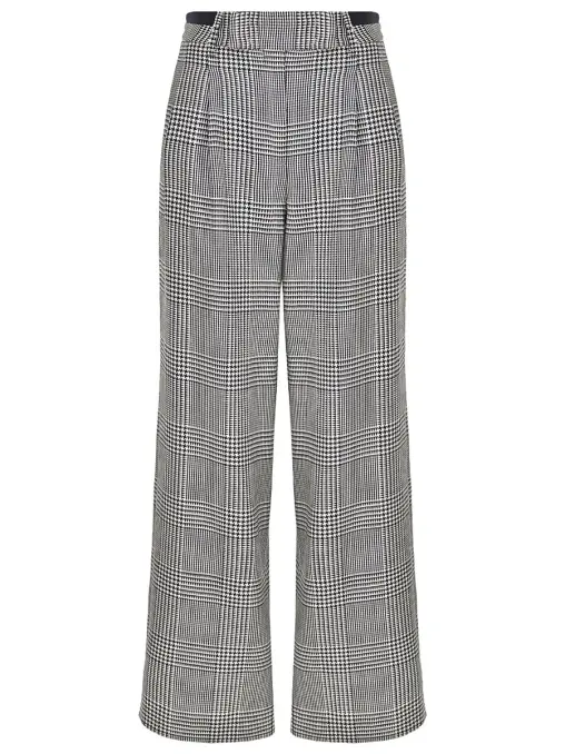 Брюки в клетку LORENA ANTONIAZZI