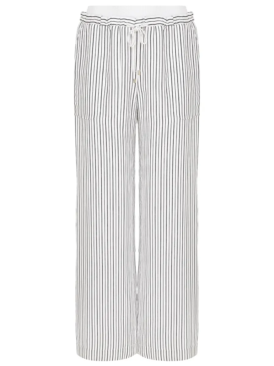 Брюки из вискозы и шелка