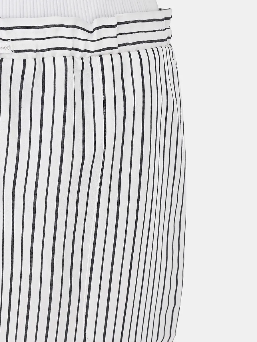 Брюки из вискозы и шелка