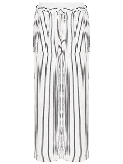 Брюки из вискозы и шелка LORENA ANTONIAZZI