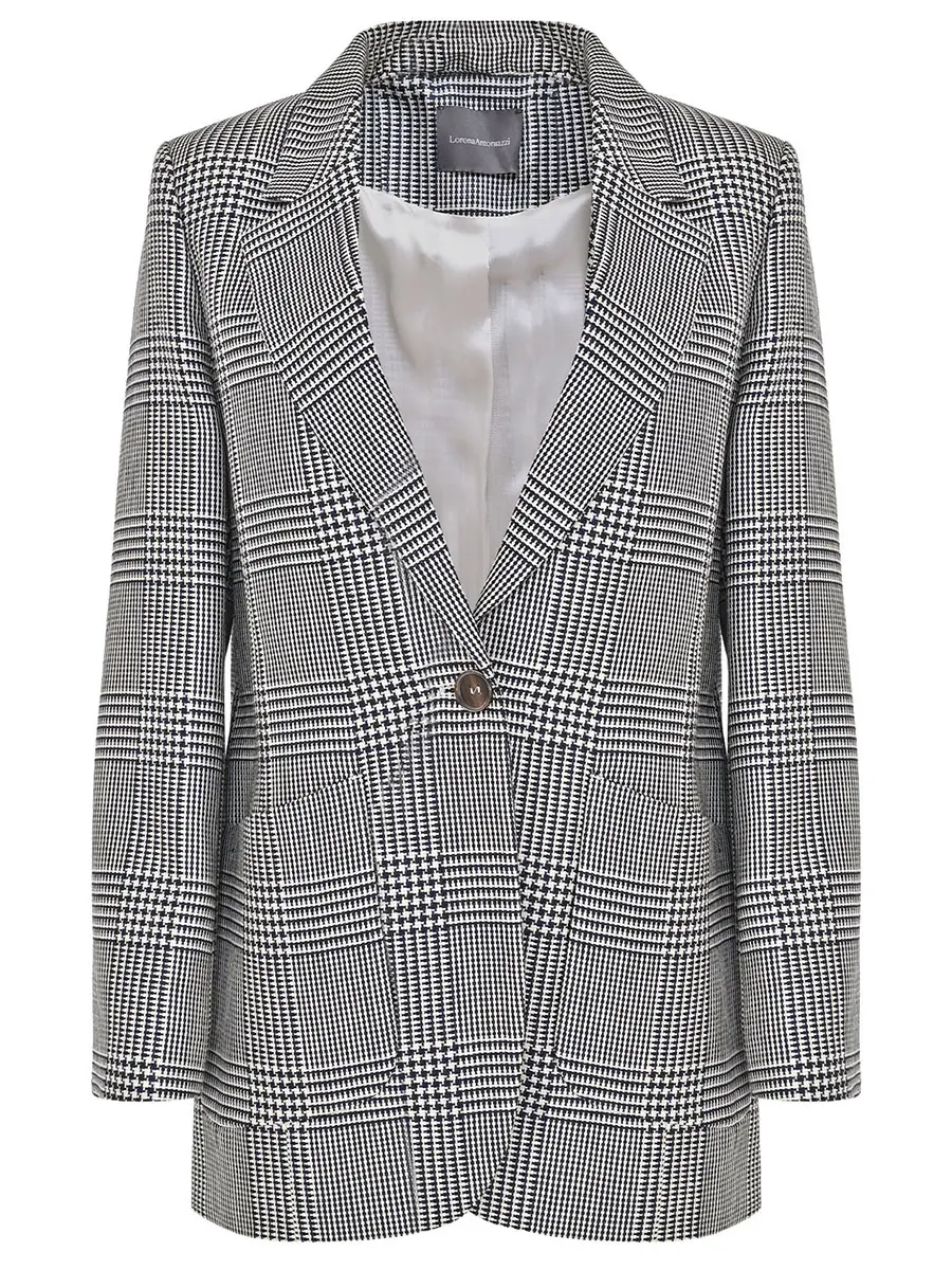 Пиджак в клетку