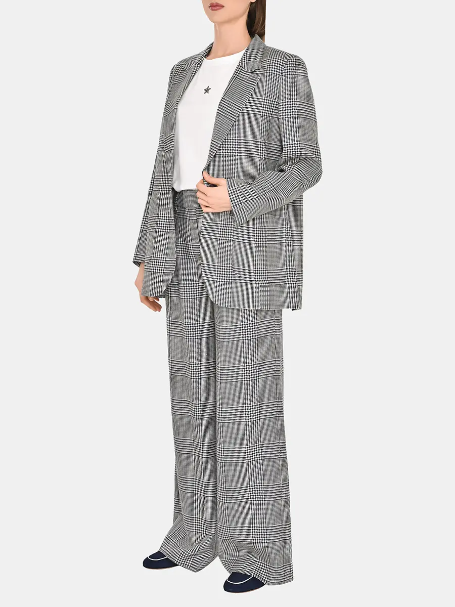 Пиджак в клетку