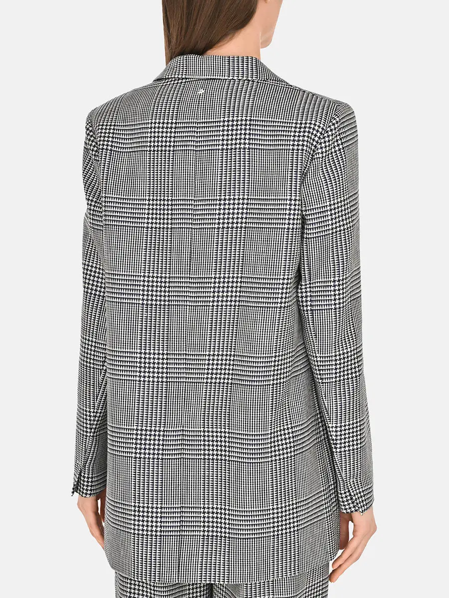Пиджак в клетку