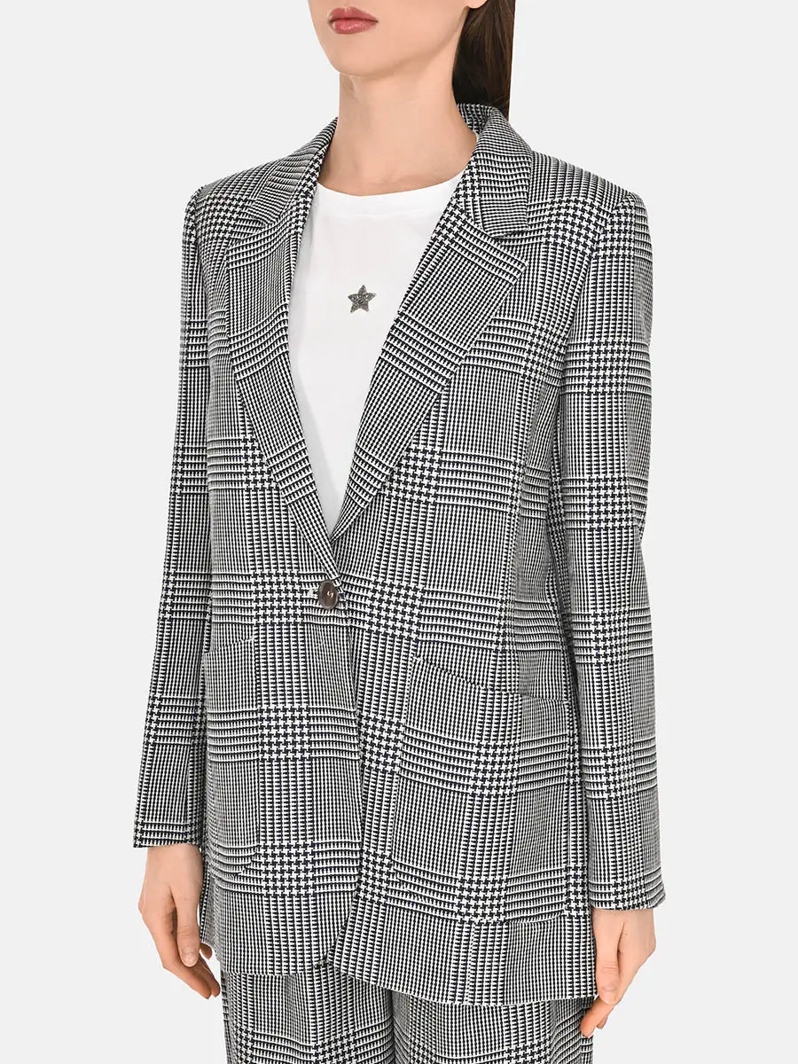 Пиджак в клетку