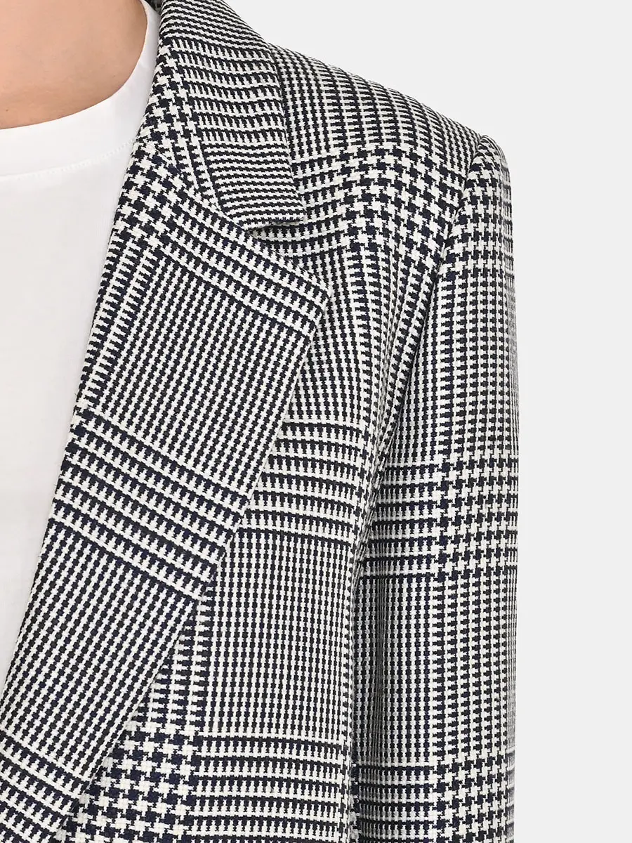 Пиджак в клетку