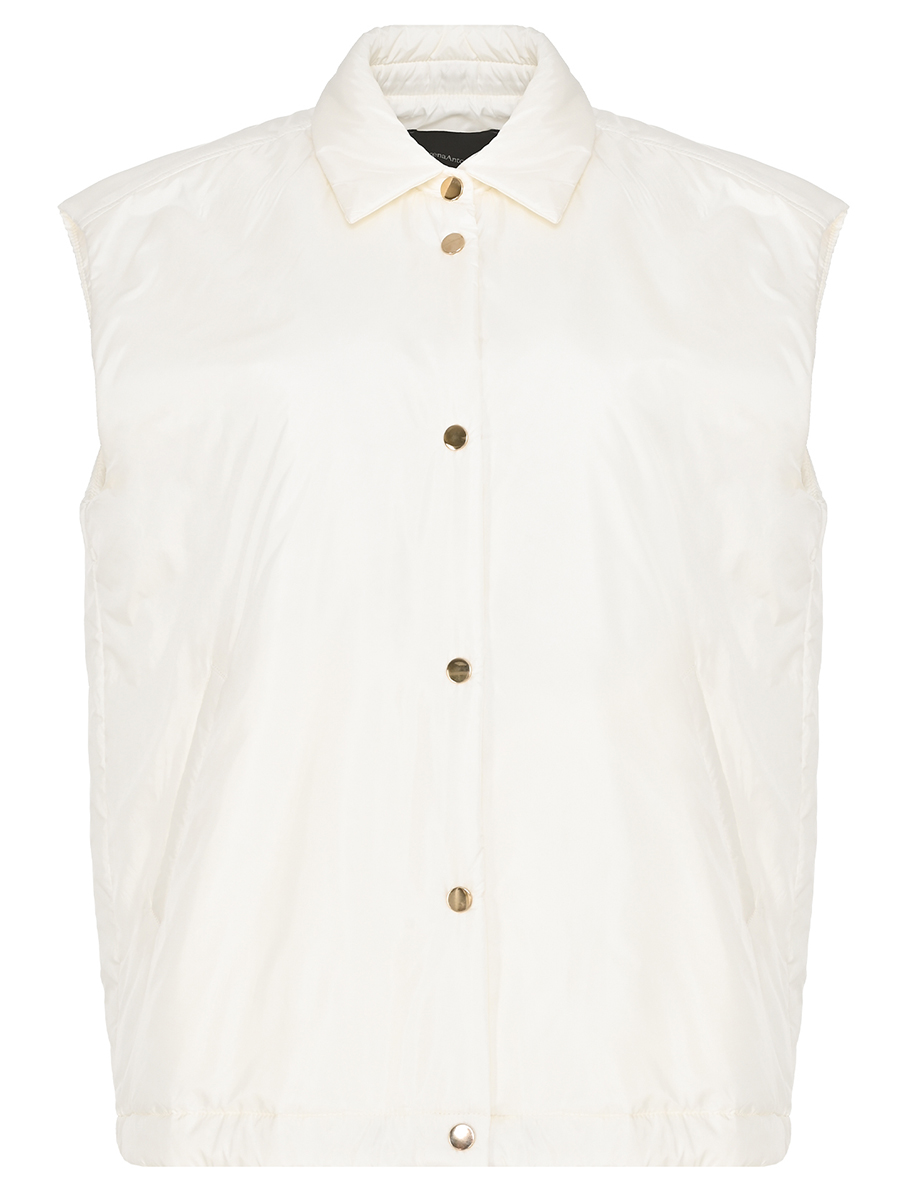 Жилет однотонный