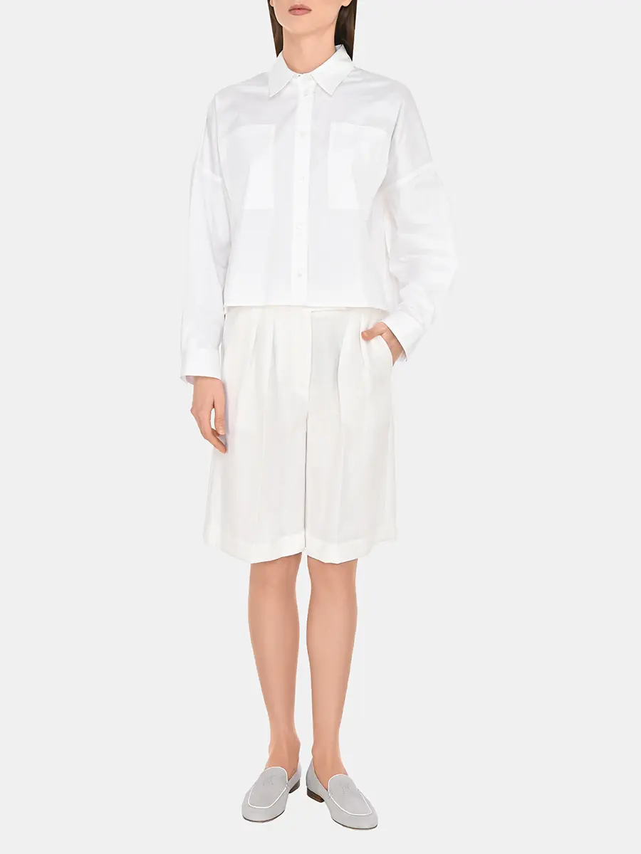 Шорты льняные