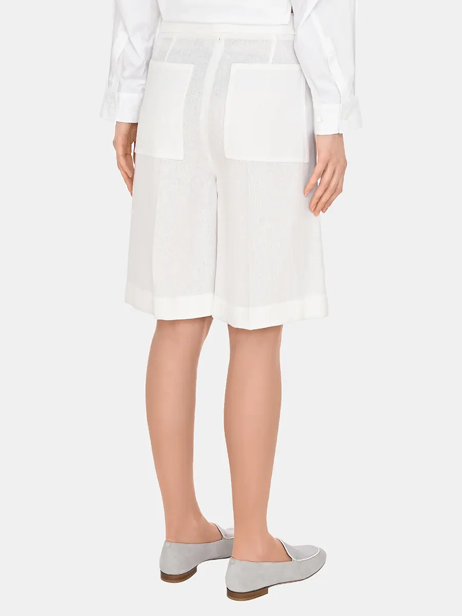 Шорты льняные