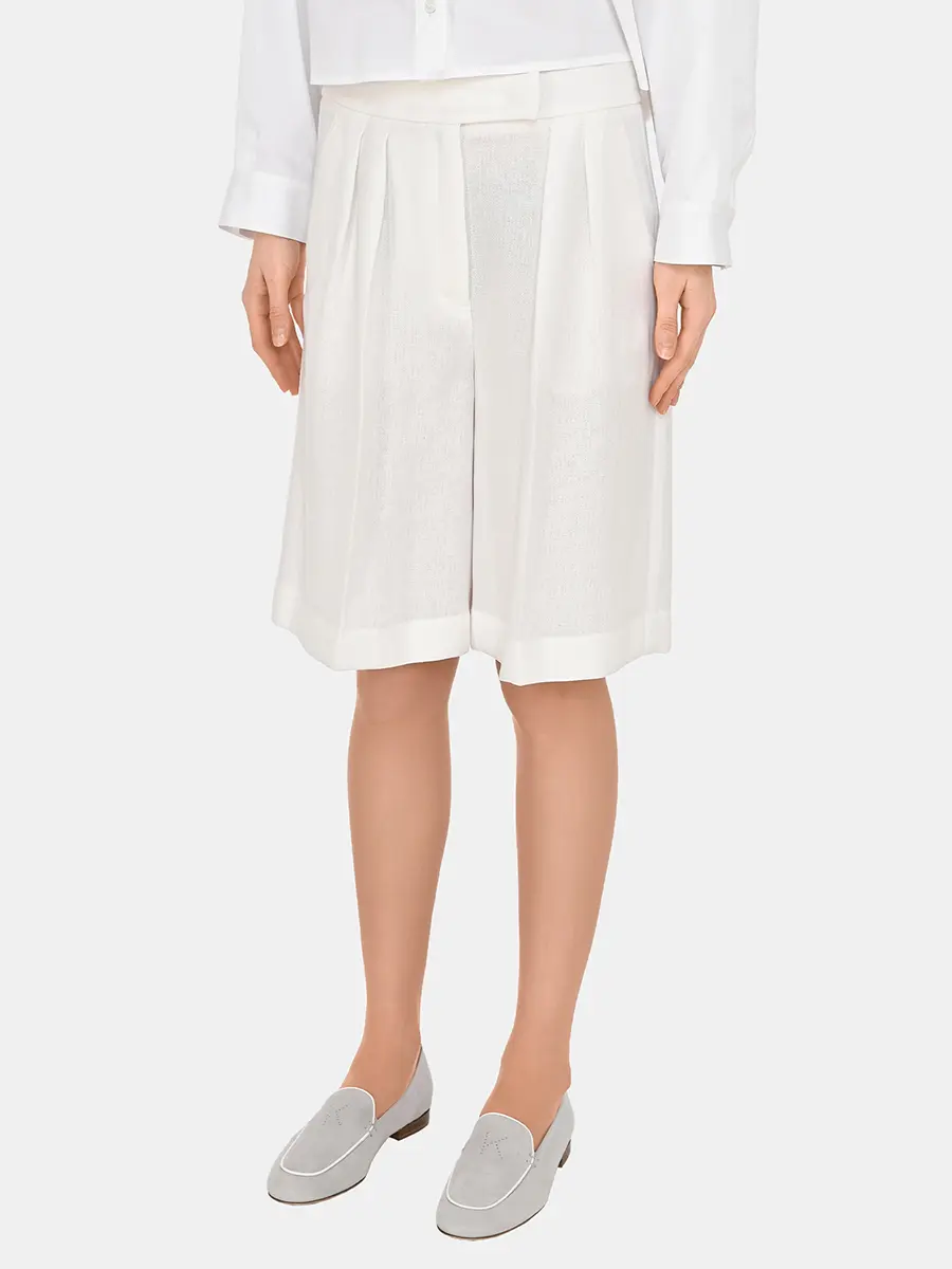 Шорты льняные