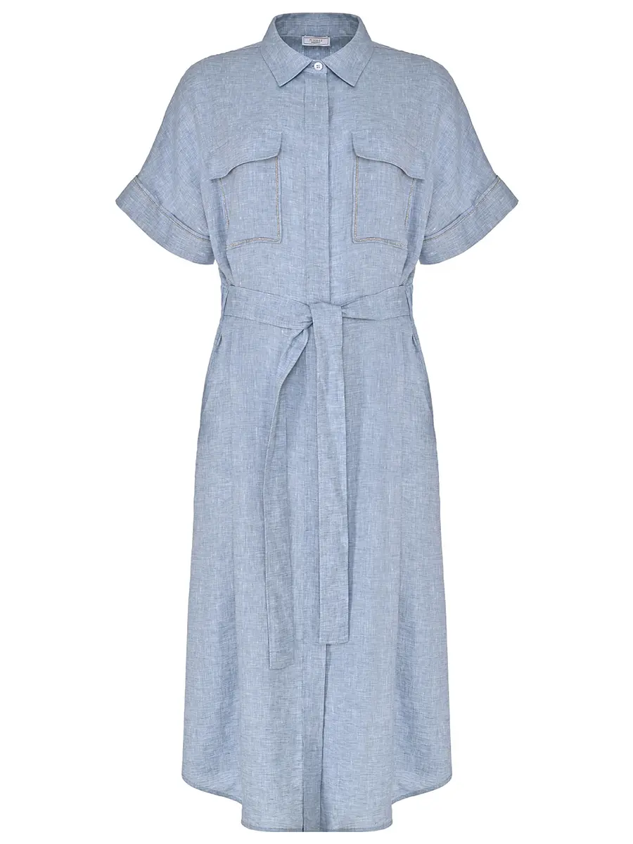 Платье льняное