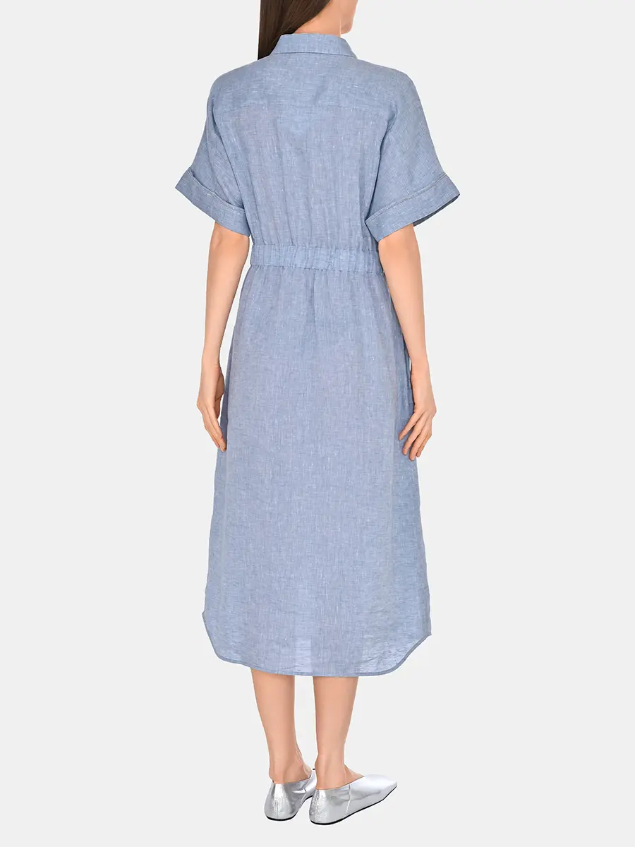 Платье льняное