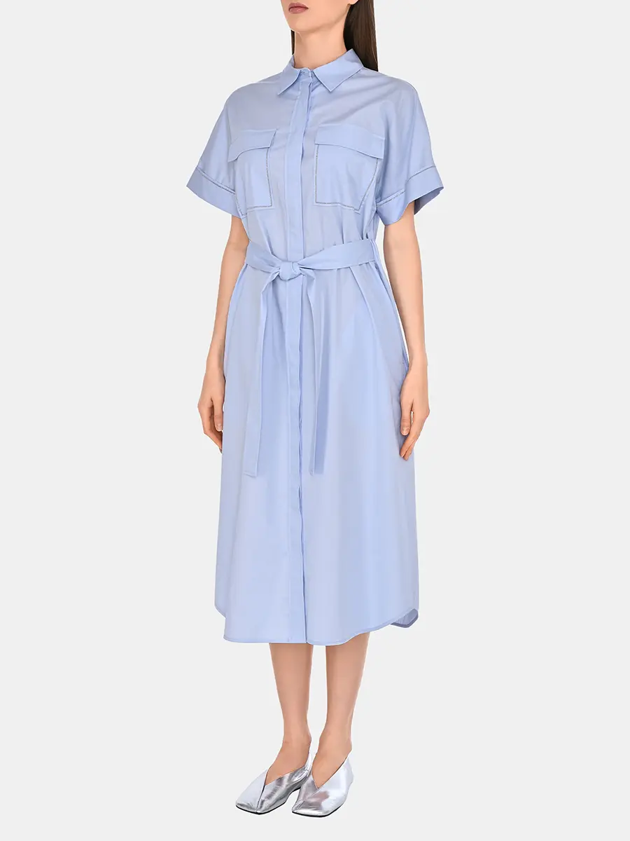 Платье хлопковое