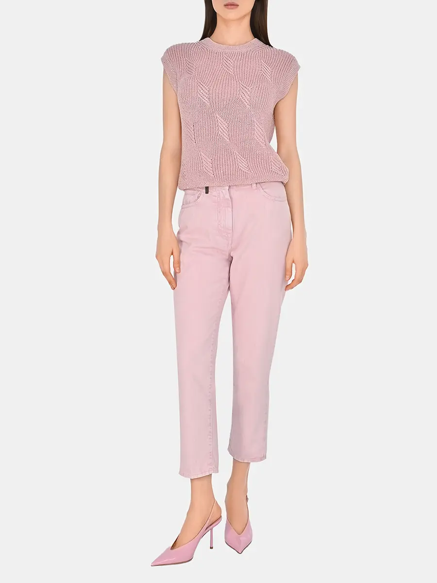 Джинсы хлопковые